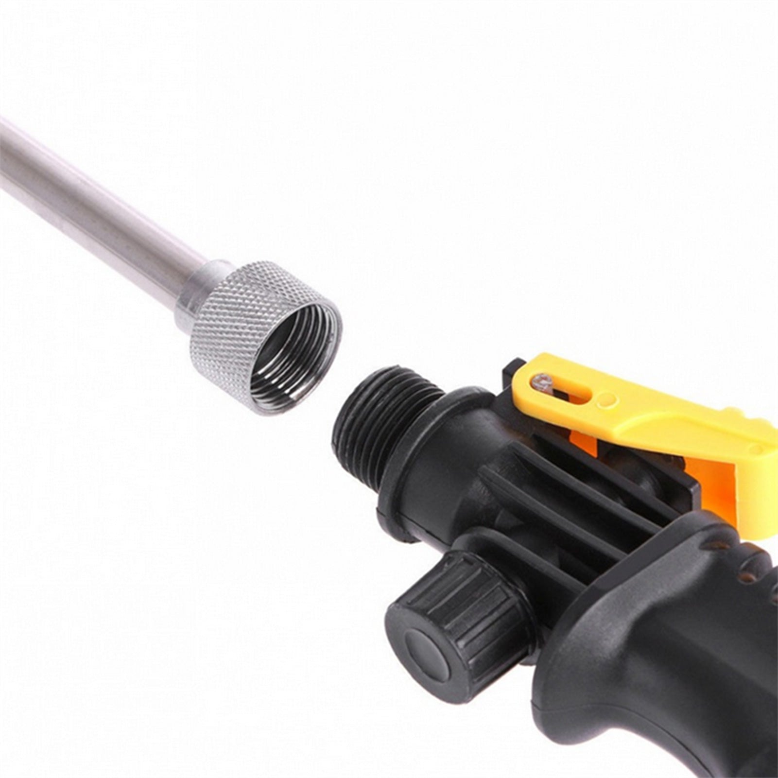 Dcenta 2-in-1 High Pressure Washer Adjustable Nozzles Detachable Hose Fit Standard Hose Car Washing Wand Sprayer