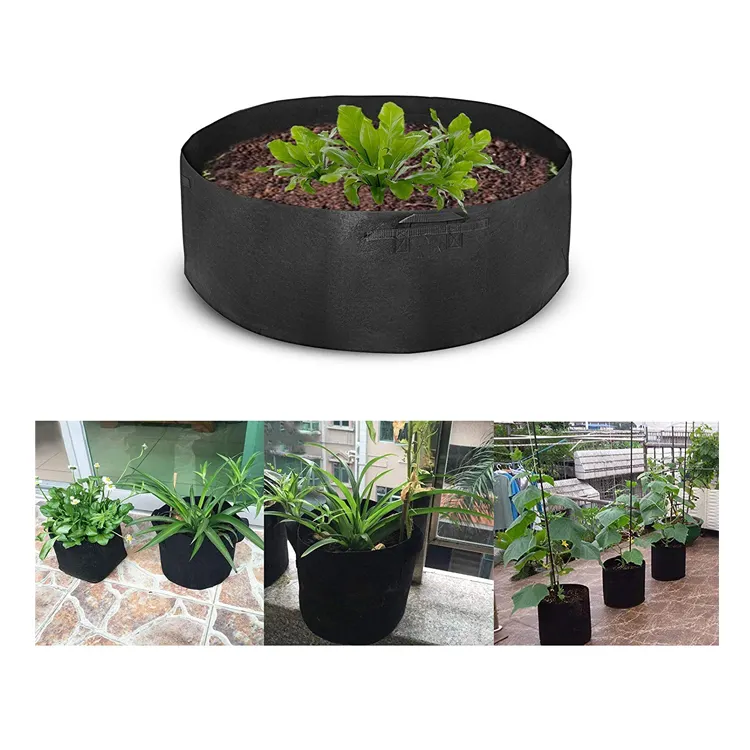 Agricultural outdoor farm non woven garden bag fabric tomato plants grow bags garden supplies grow bags