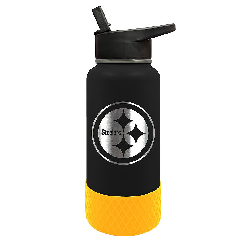 Pittsburgh Steelers NFL Thirst Hydration 32-oz. Water Bottle