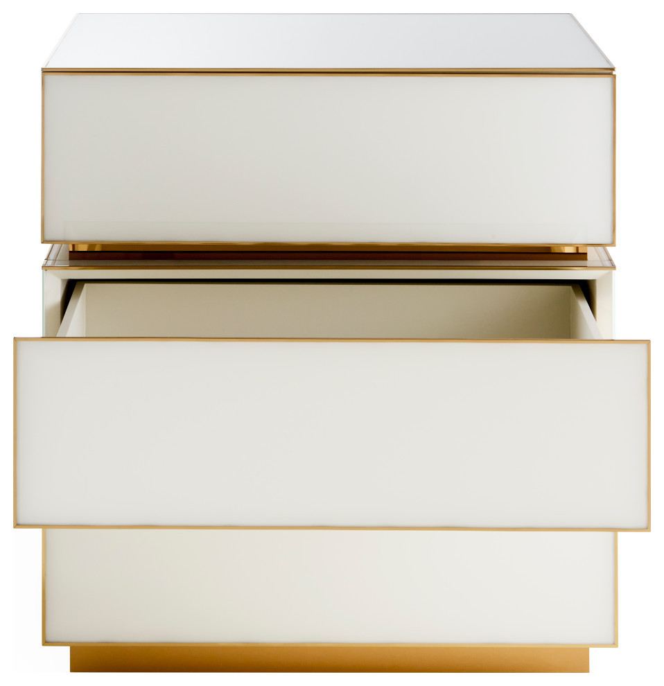 Torino 3 Drawer Chest   Contemporary   Accent Chests And Cabinets   by Jonathan Adler  Houzz