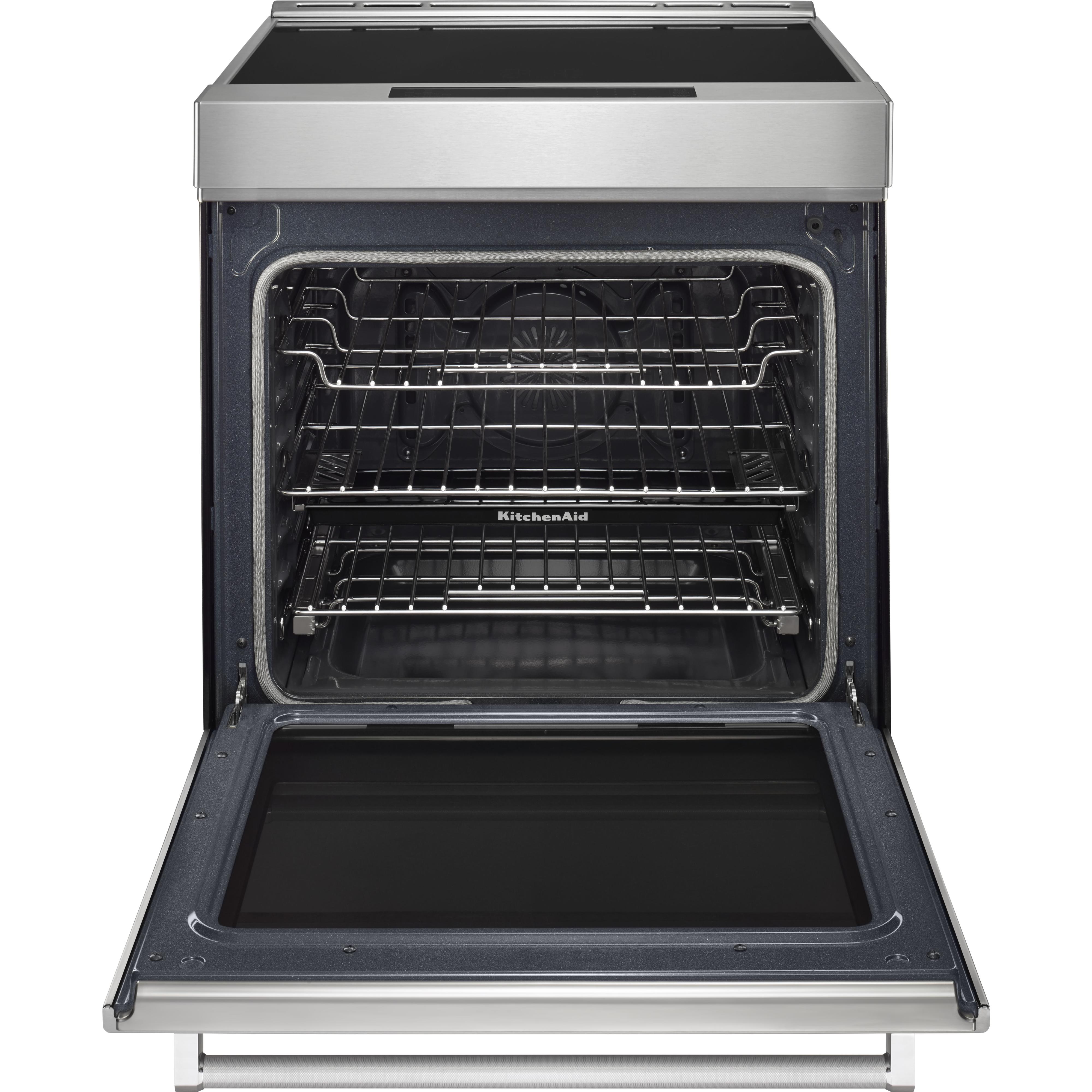 KitchenAid 30-inch Slide-In Induction Range with Air Fry Technology KSIS730PSS