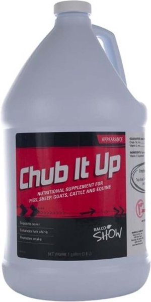 Ralco Show Chub It Up Cattle Supplement， 1-gal jug