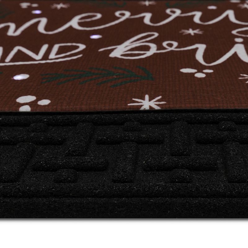 St. Nicholas Square® Merry Bright LED Doormat Floor Decor