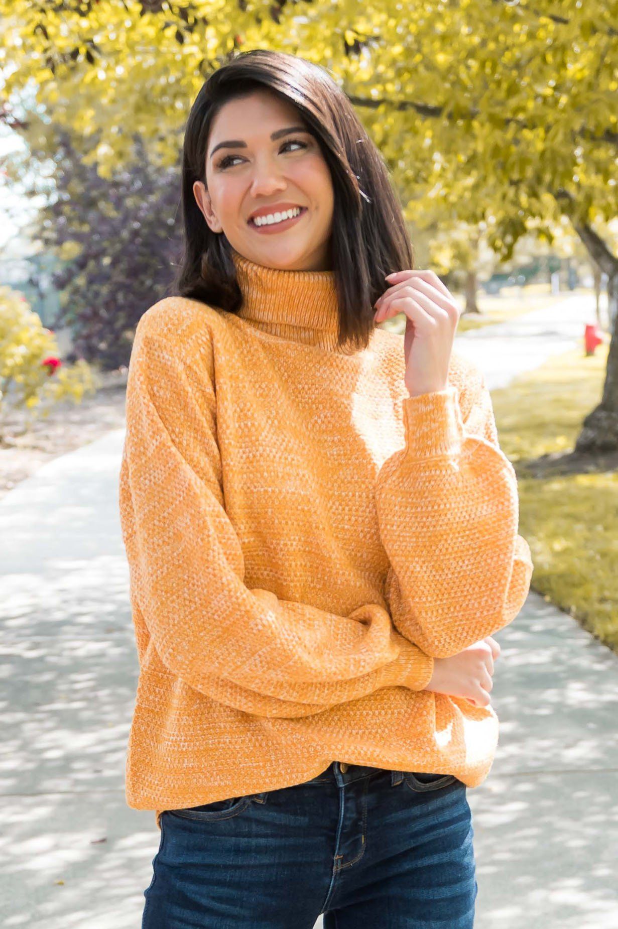 My Sweetheart Modest Turtleneck Sweater