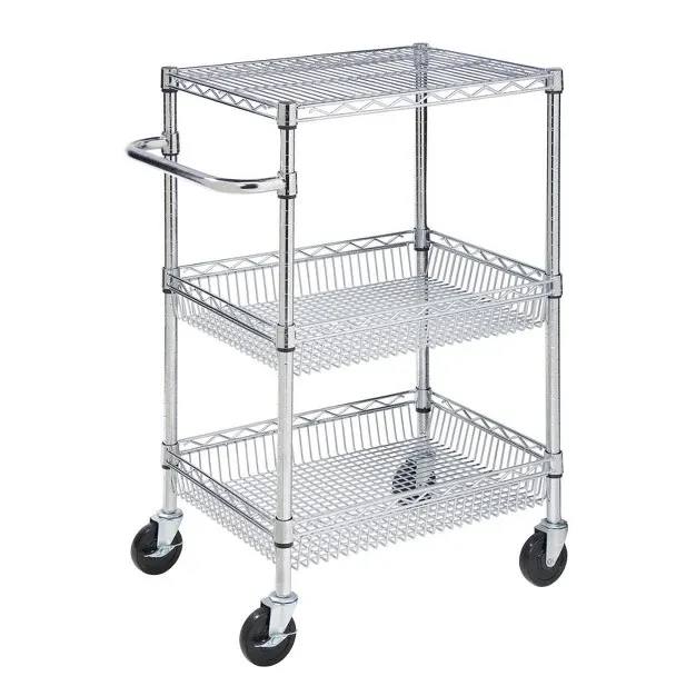 can do 40 In H X 18 In W X 24 In D Utility Cart