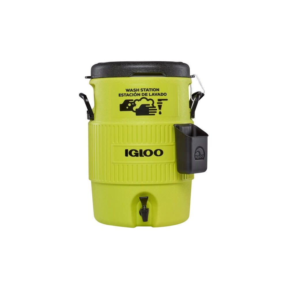 Igloo Handwash Station Portable Green/Yellow 5 Gallon ;