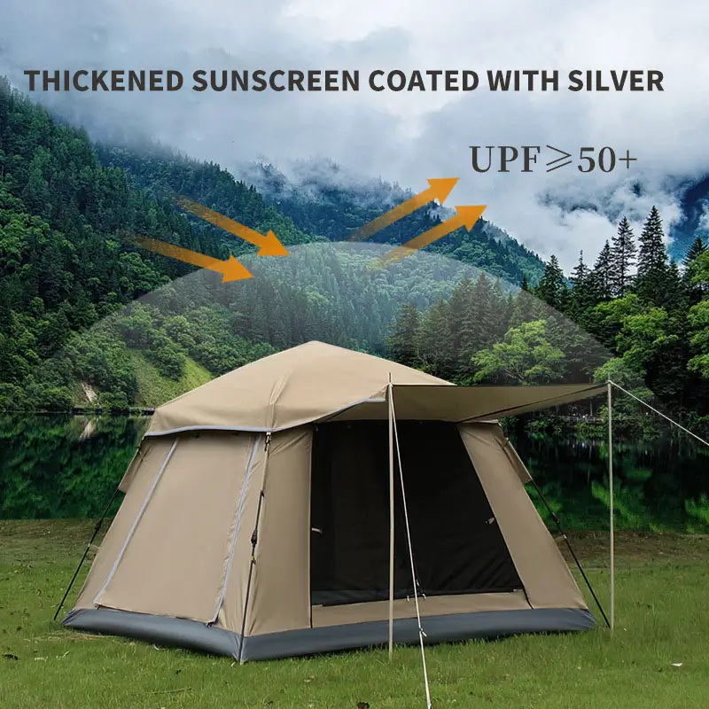 Night stay fluorescent tent reflective strip camping tent