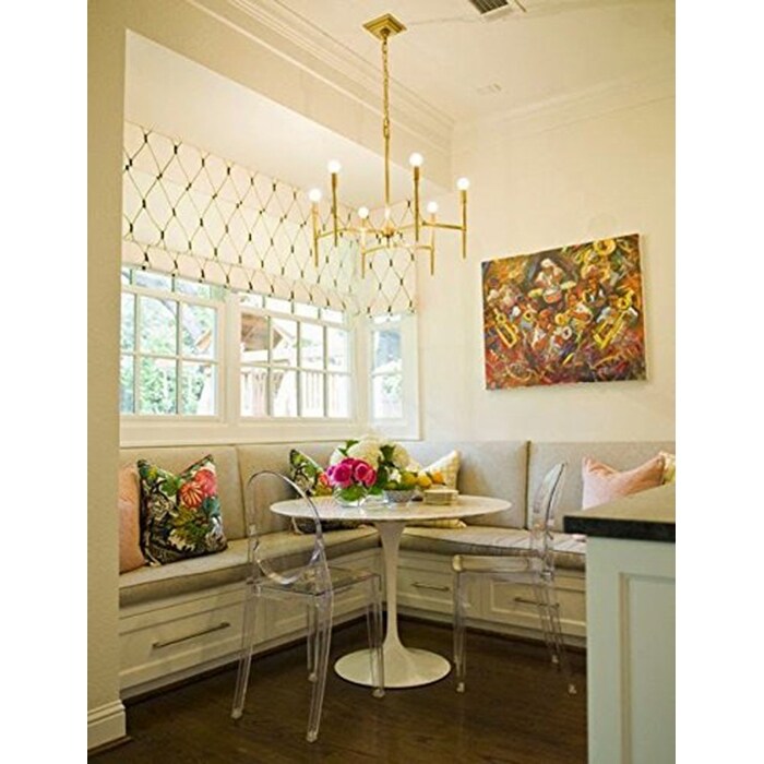 Clear Modern Dining Molded Armless No Arm Side Chairs Stacking Plastic Home Office Kitchen Work Bedroom Designer