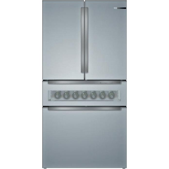 Bosch 36-inch, 20.5 cu.ft. Counter Depth French 4-Door Refrigerator with FlexBar™ B36CL81ENG