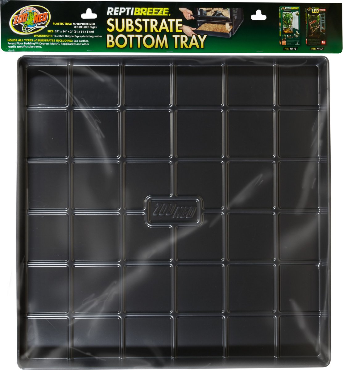 Zoo Med Substrate Bottom Tray for ReptiBreeze Reptile Cage