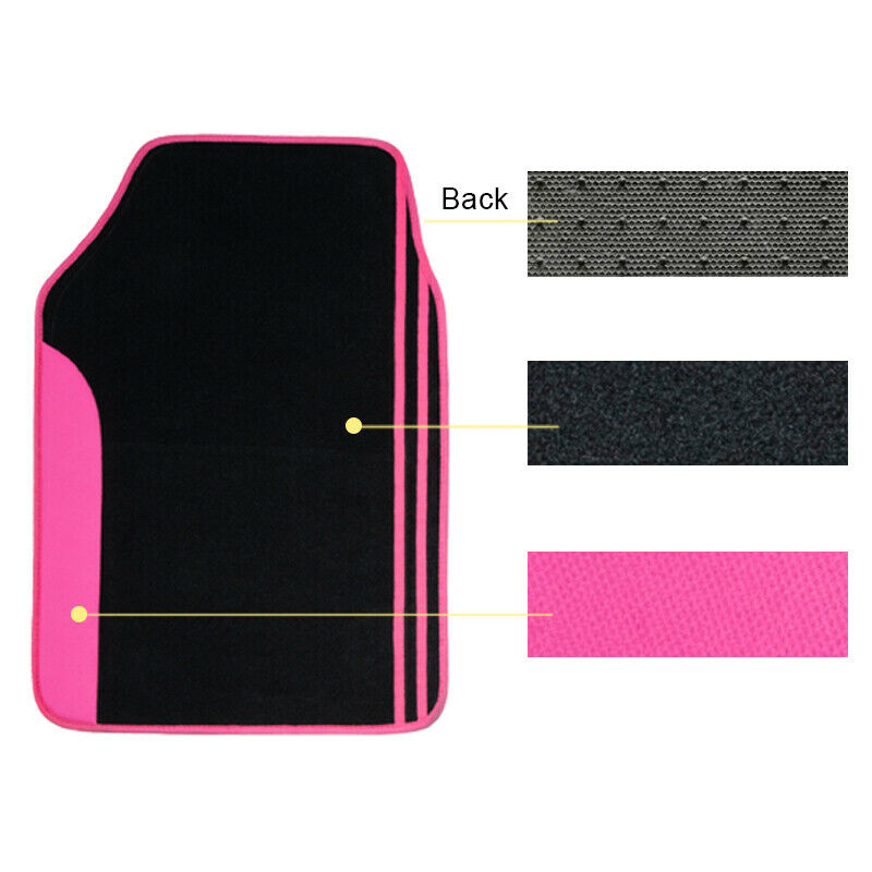 Multicoloured Universal Car Floor Mats Anti-Slip Washable for Car Truck SUV