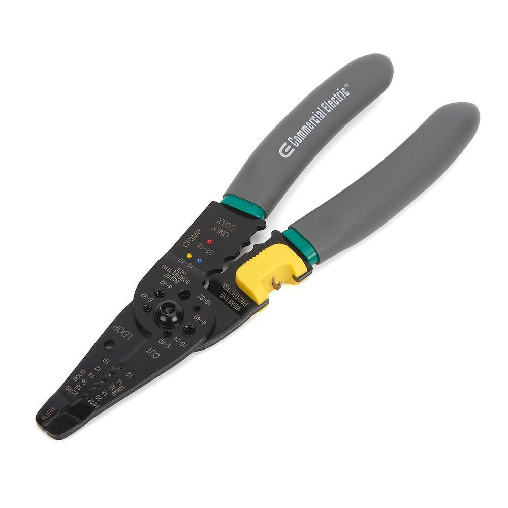 Commercial Electric 8 in. Wire Stripper with NM Ripper CE191103