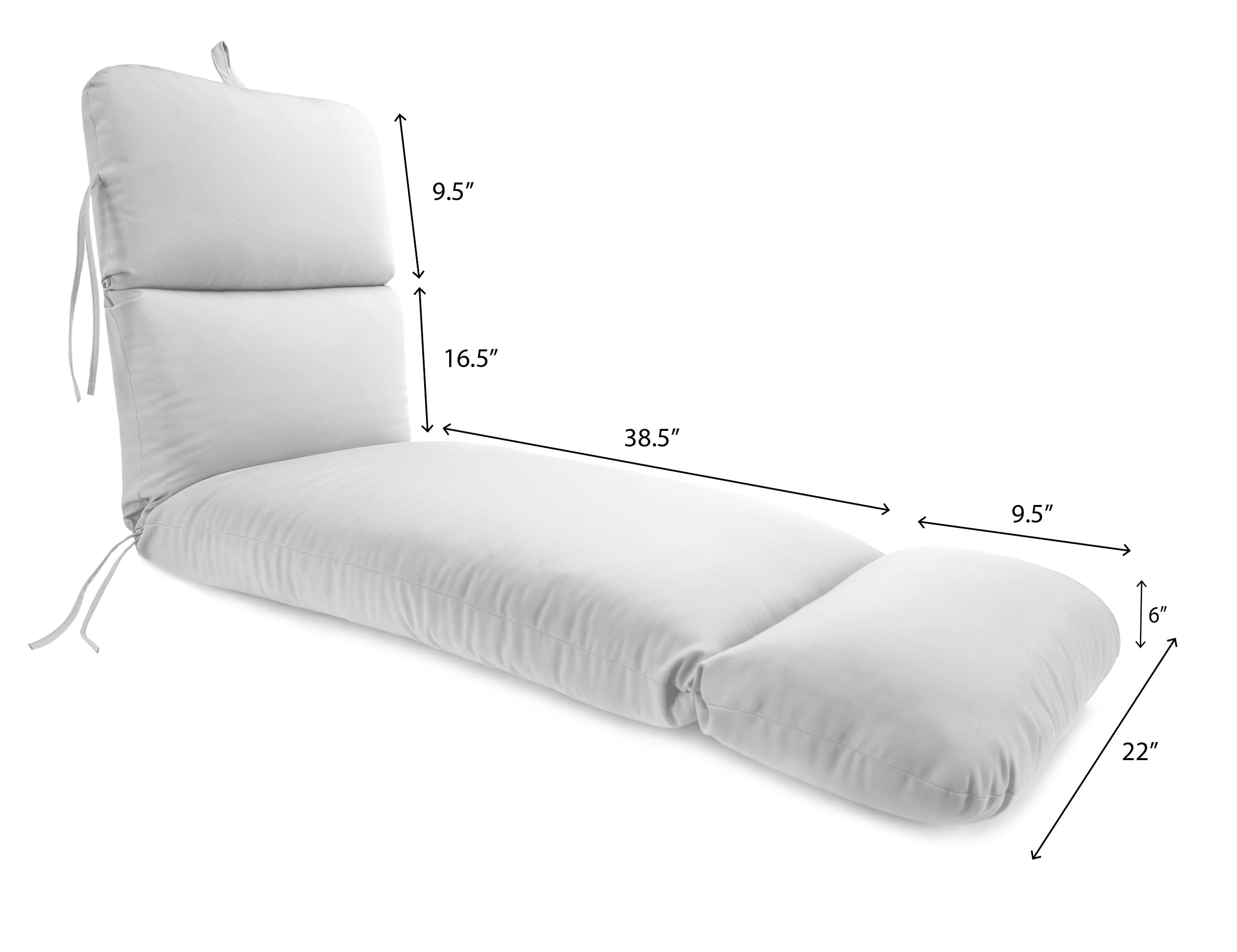 Outdoor Chaise Lounge Cushion