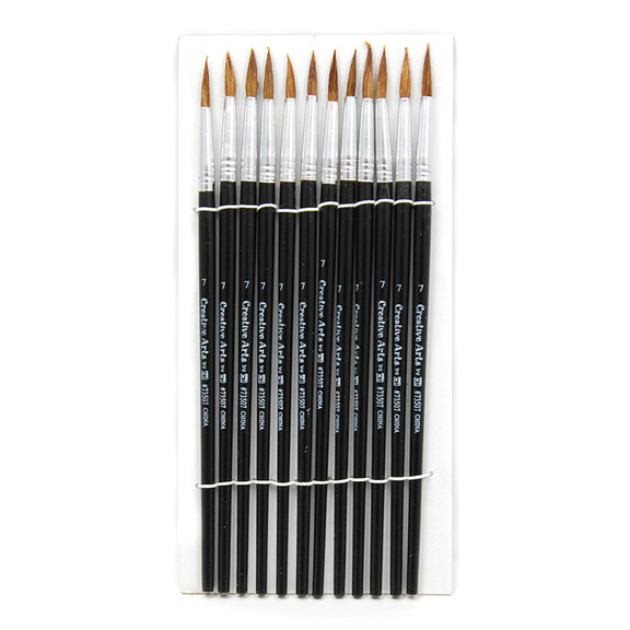 Charles Leonard CHL73507 Brushes Water Color Point...