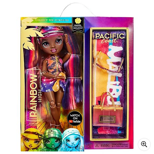 Rainbow high pacific coast phaedra westward fashion doll