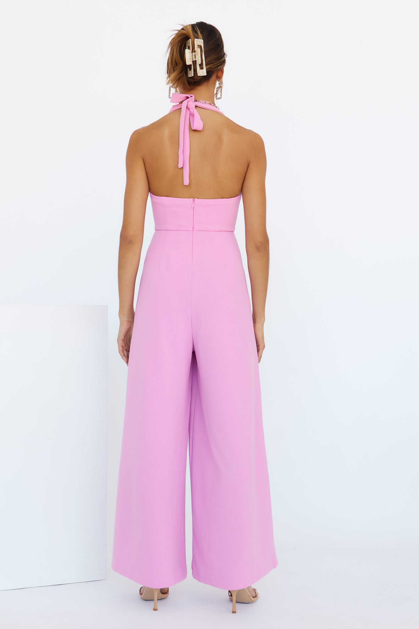 Sweet Home Jumpsuit Pink