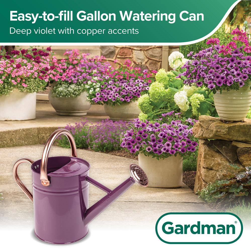 Gardman 1 Gal. Watering Can Deep Violet R34881X