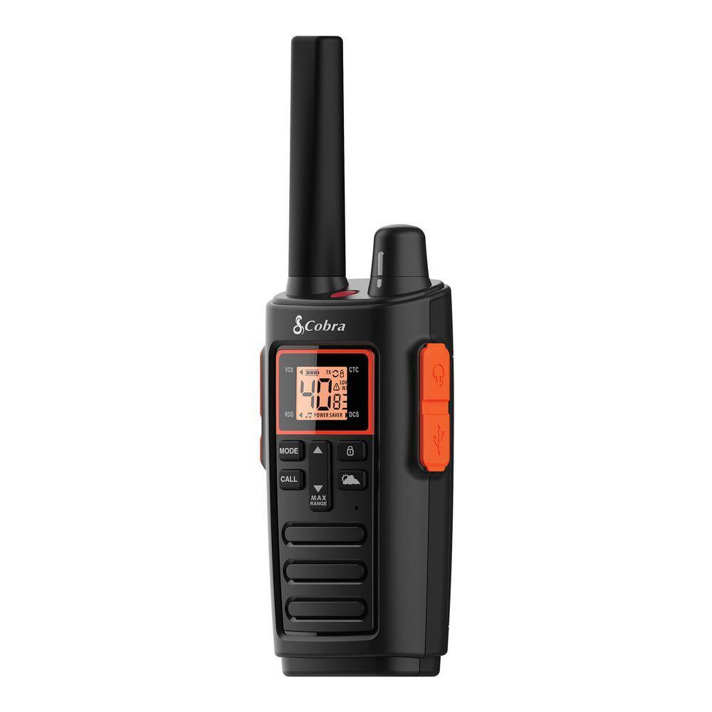 Cobra FRS 2-Way Radios in Black (2-Pack) RX380