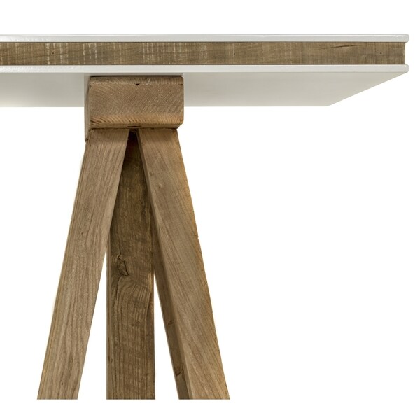 SAFAVIEH Couture High Line Collection Kirby Pine Natural Console Table