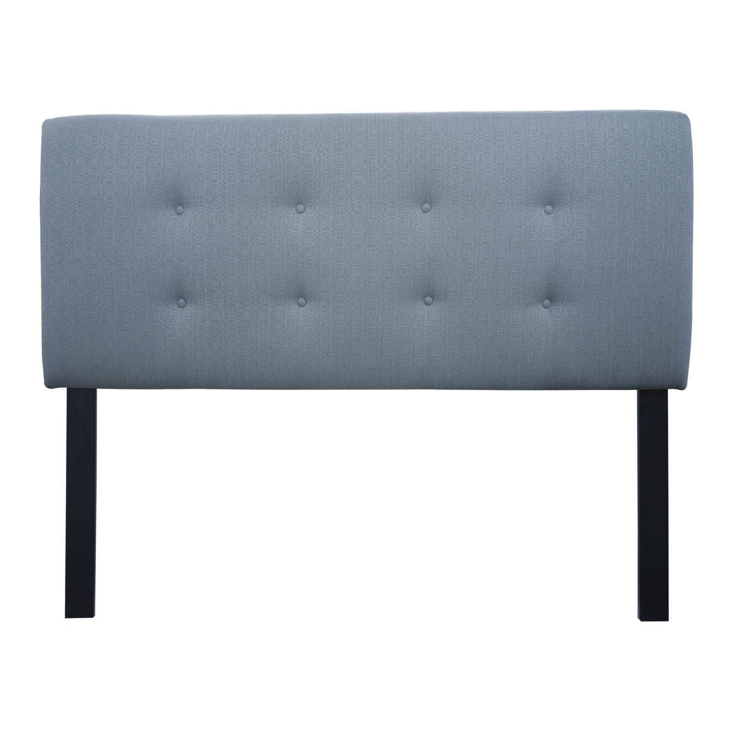 8-button Tufted Candice Bay Blue Headboard - - 8338792