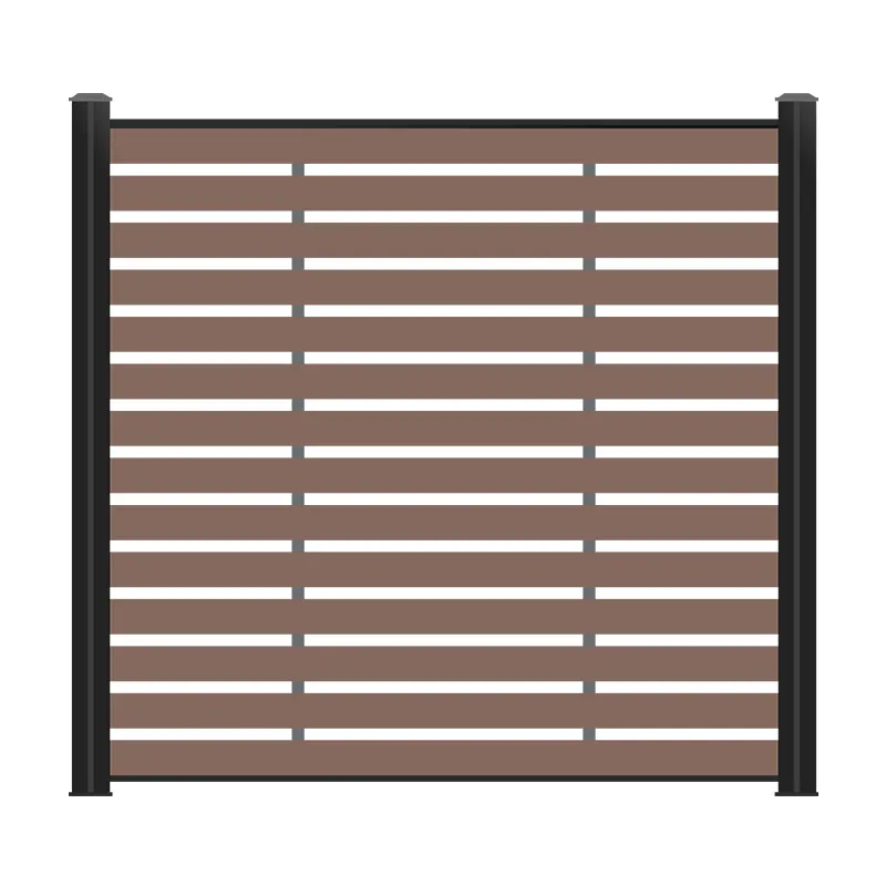 Factory Supply Garden Privacy Safe Cheap Fence Board Anti uv Wpc Fence Wall Panel Outdoor