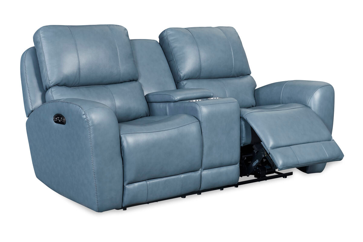 Bel Air Power Reclining Loveseat with Console