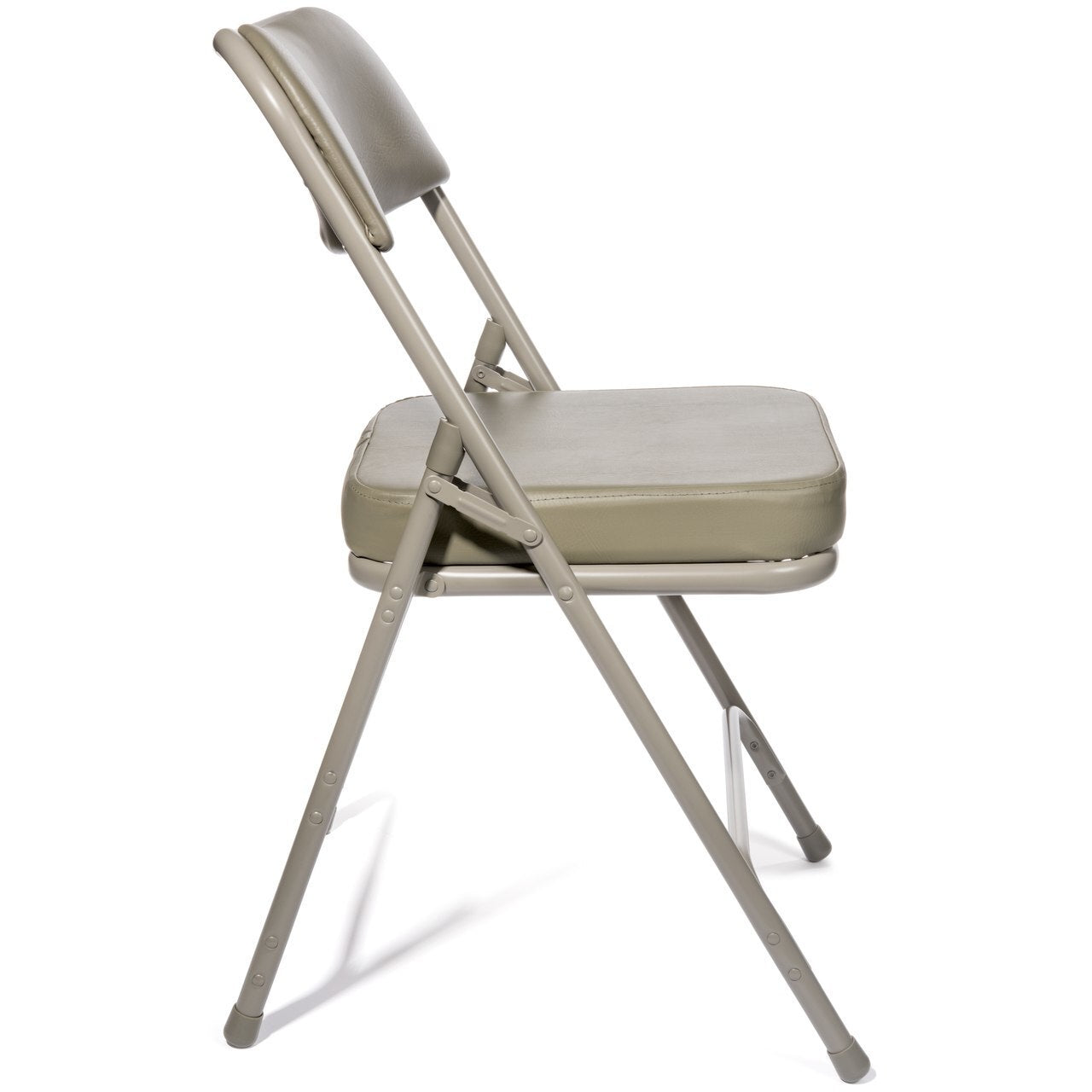 Chair - Rhino 2" Vinyl Padded Folding - Grey (2/Box)