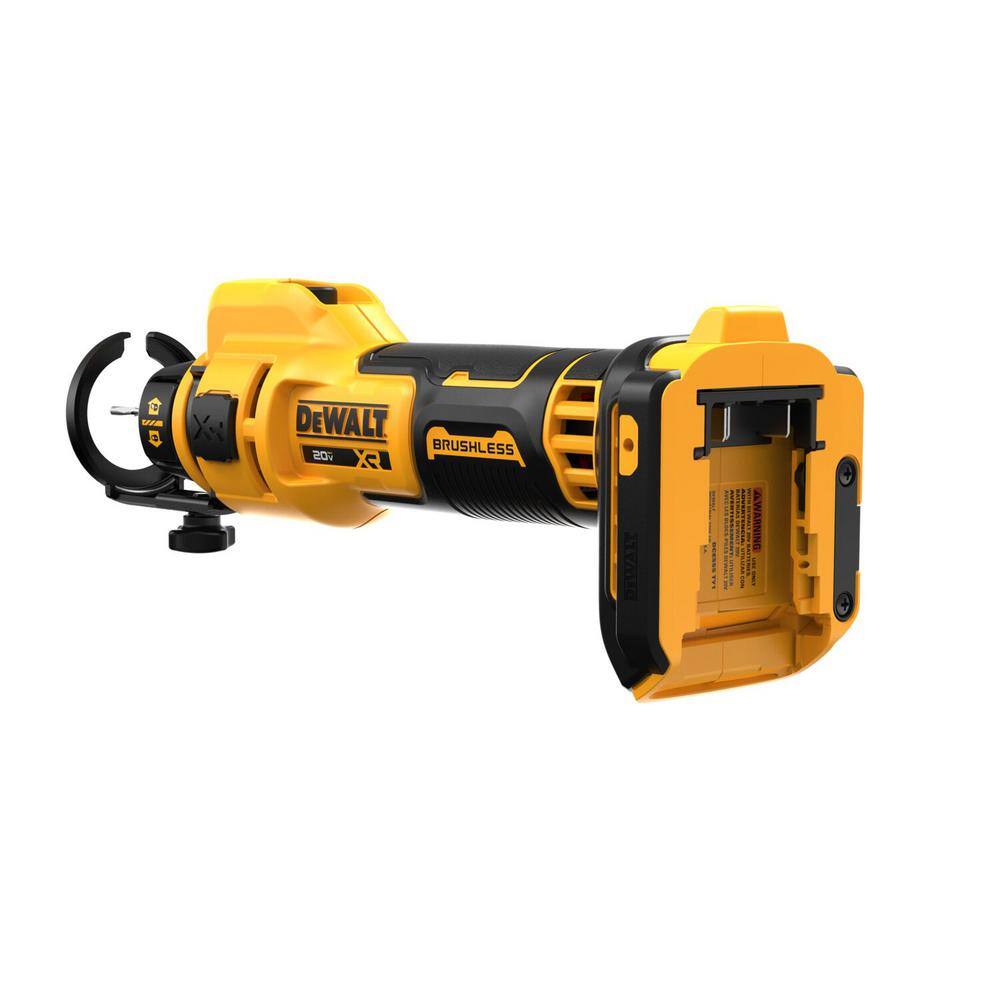 DW XR 20V Lithium-Ion Cordless Rotary Drywall Cut-Out Tool (Tool Only) DCE555B