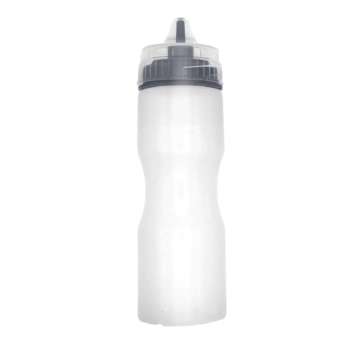 Grill Mark White/Black Plastic Condiment Bottle 1 pk