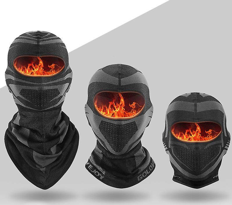 Winter Windproof Fleece Ski Mask Motorcycle Thermal Balaclavas Face Mask