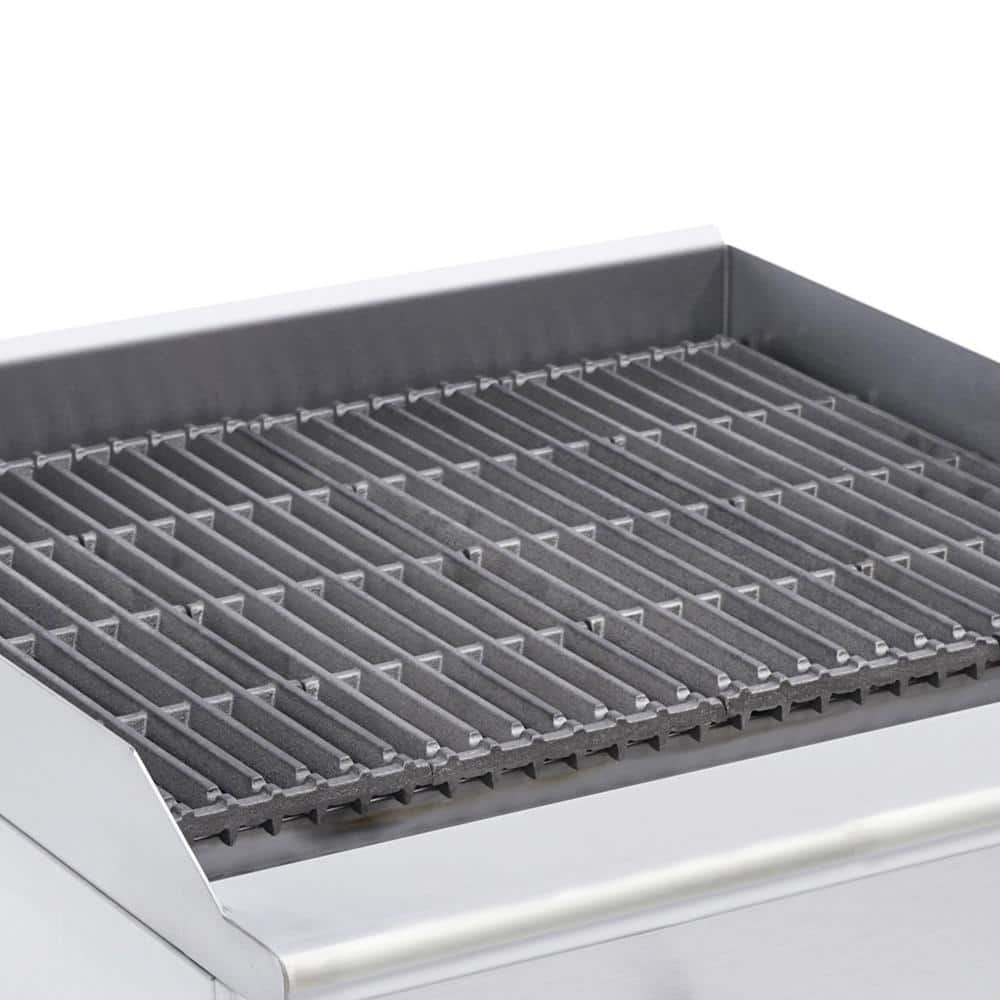 Magic Chef 24 in. Commercial Countertop Radiant Charbroiler in Stainless Steel M24CB