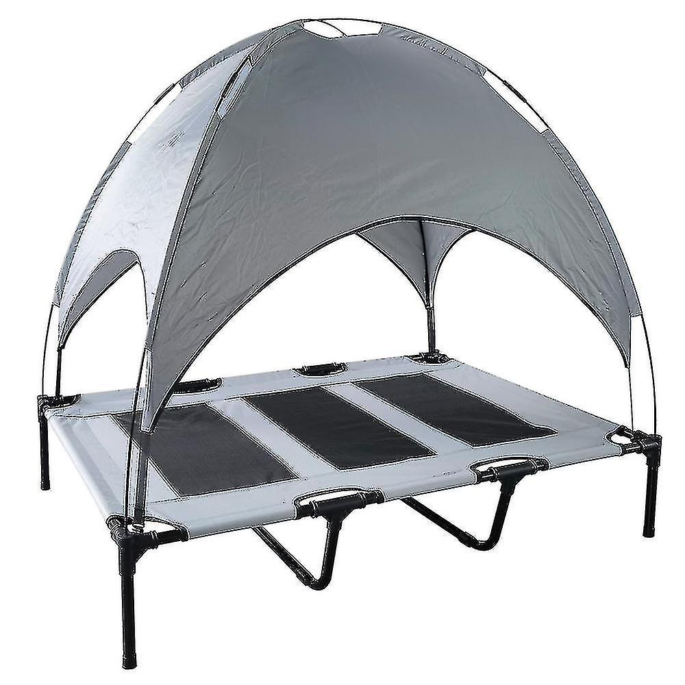 Canopy Raised Bed Pet Outdoor Pet Tent Dog Camp Bed Ca