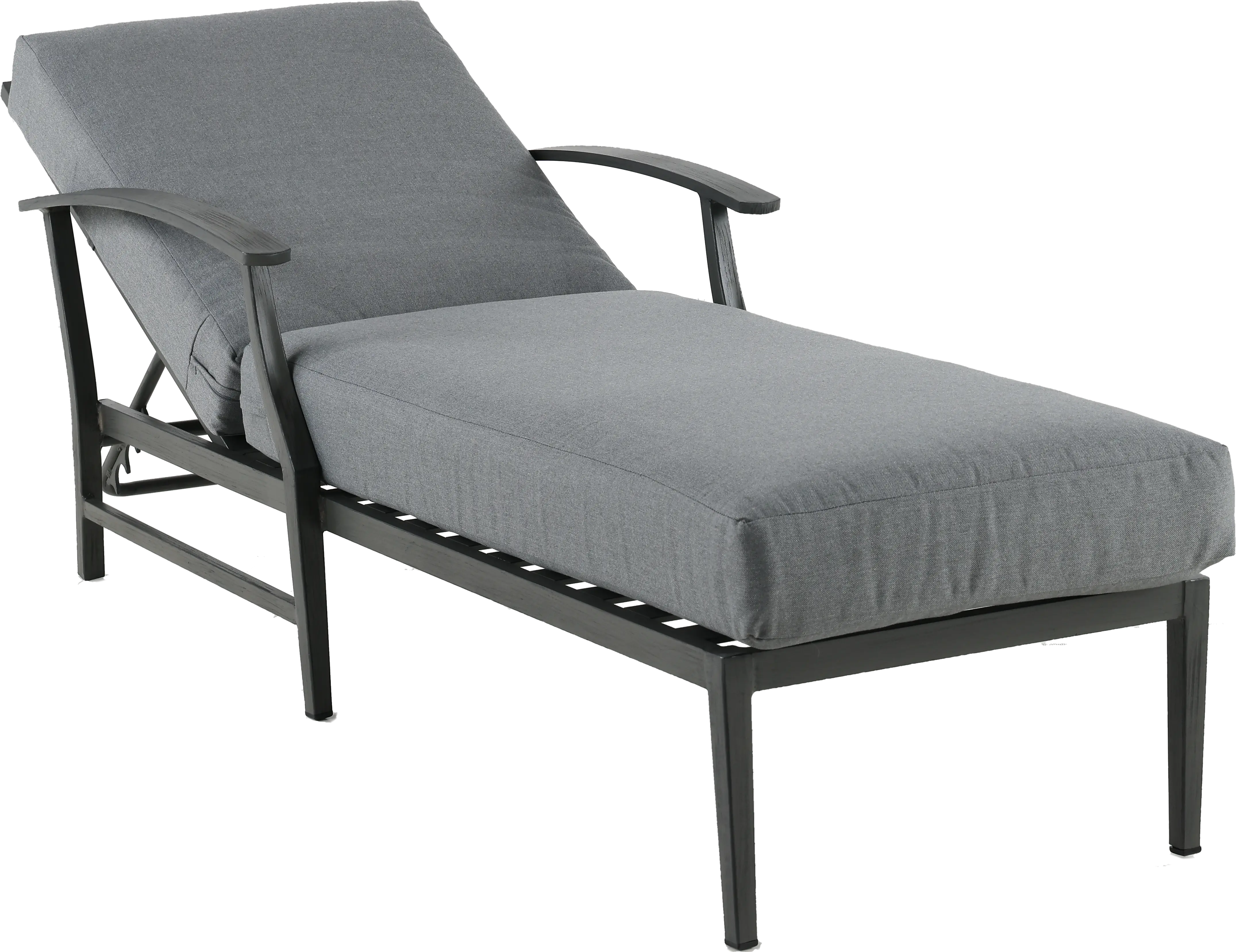 West Lake Gray Patio Chaise Lounge