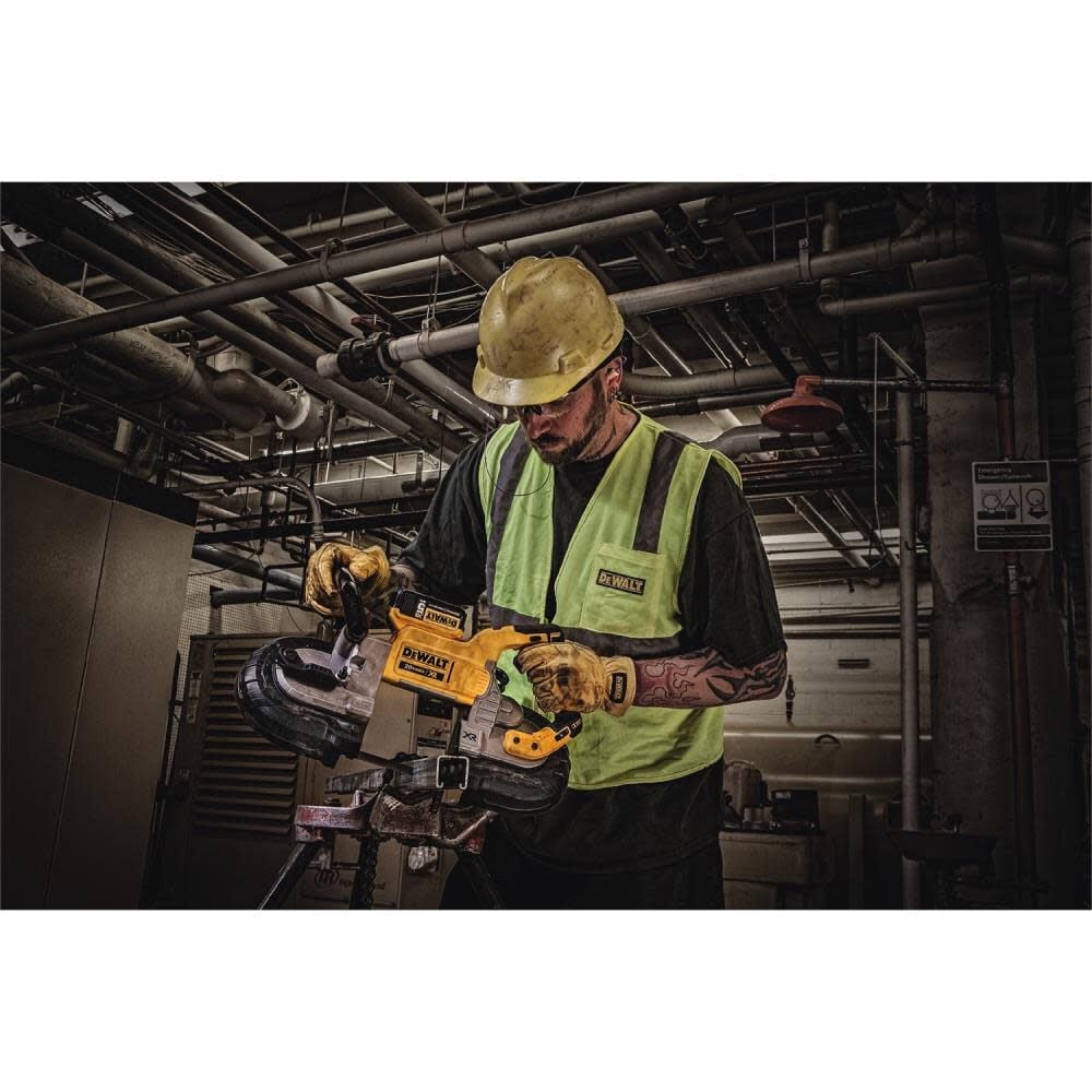 DEWALT 20-volt MAX XR Brushless Deep Cut Band Saw Kit DCS374P2 from DEWALT