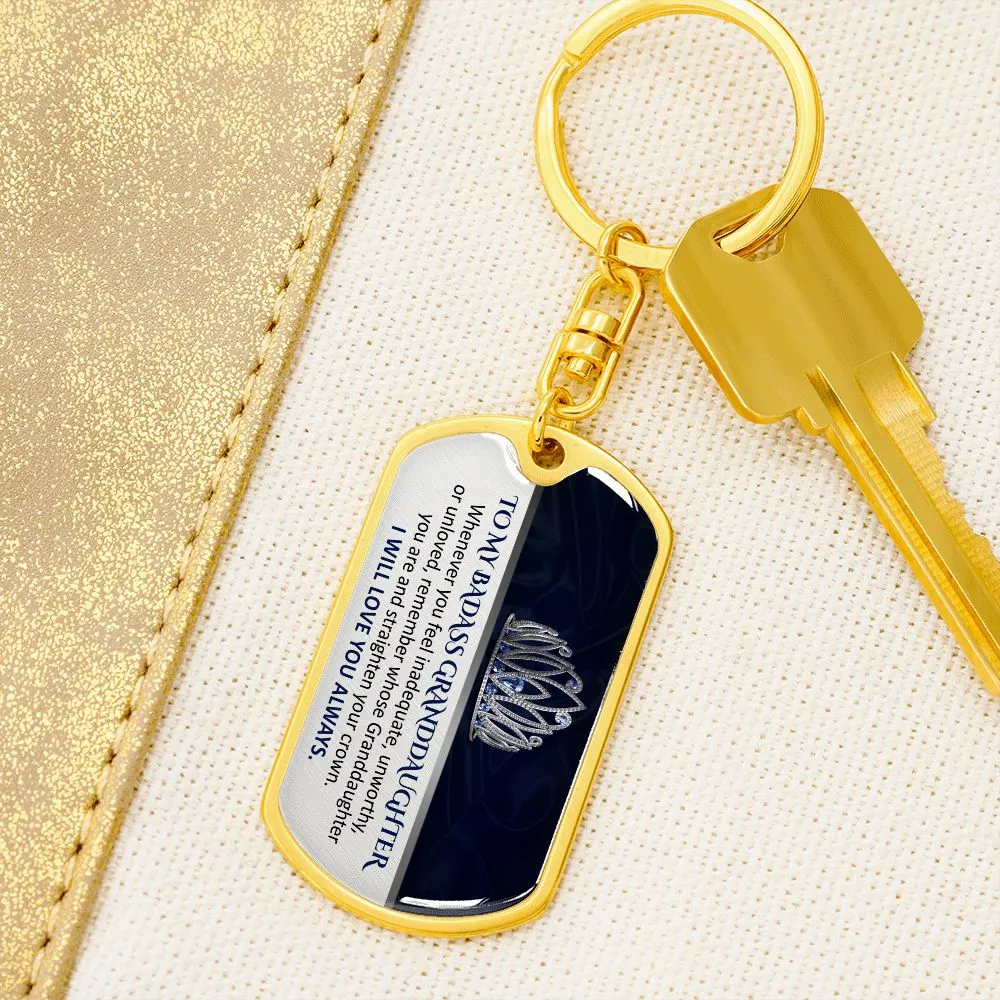🔥 BIG SALE - 49% OFF🔥🔥 Keepsake for  Granddaughter Keychain -