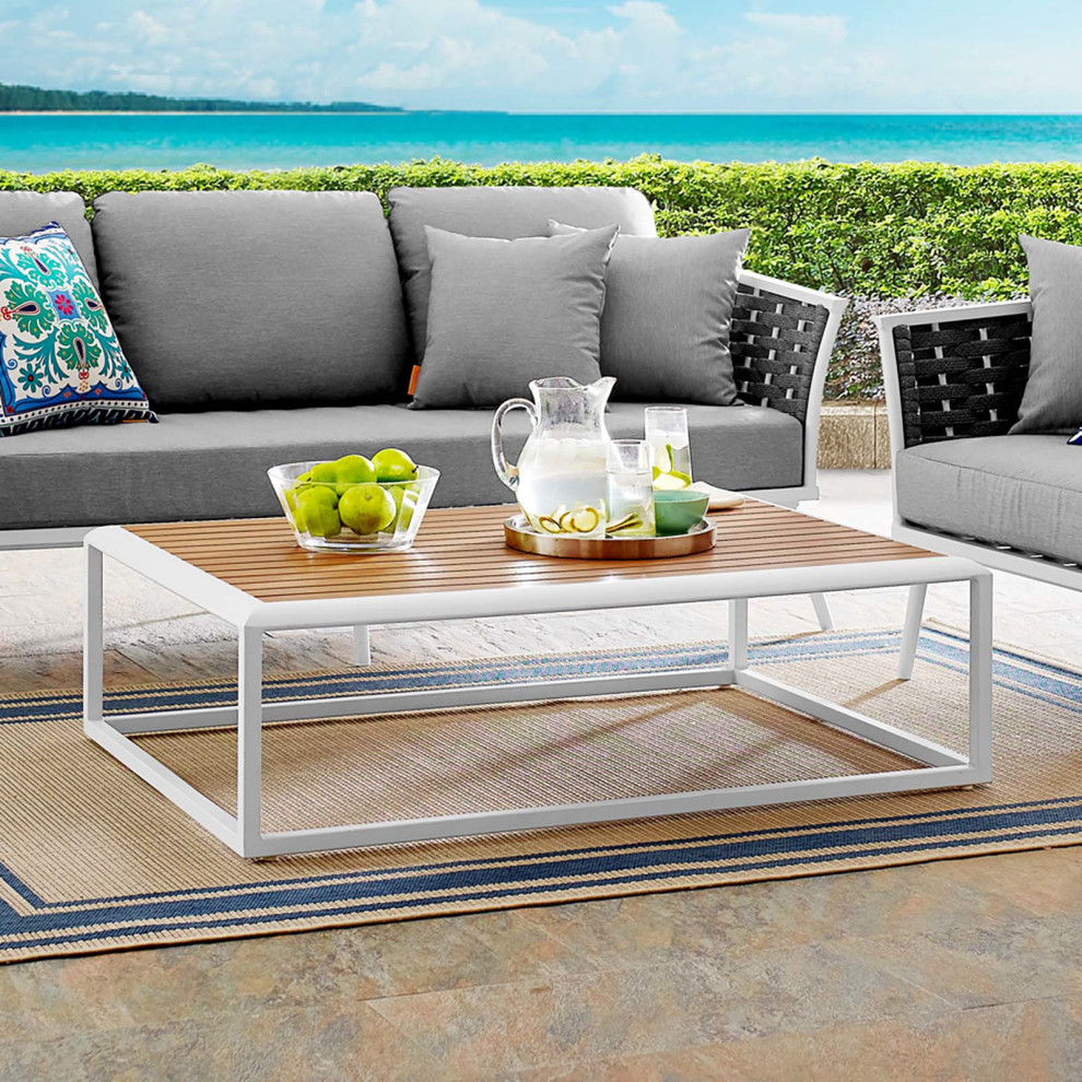 Essex Coffee Table   Transitional   Outdoor Coffee Tables   by HedgeApple  Houzz