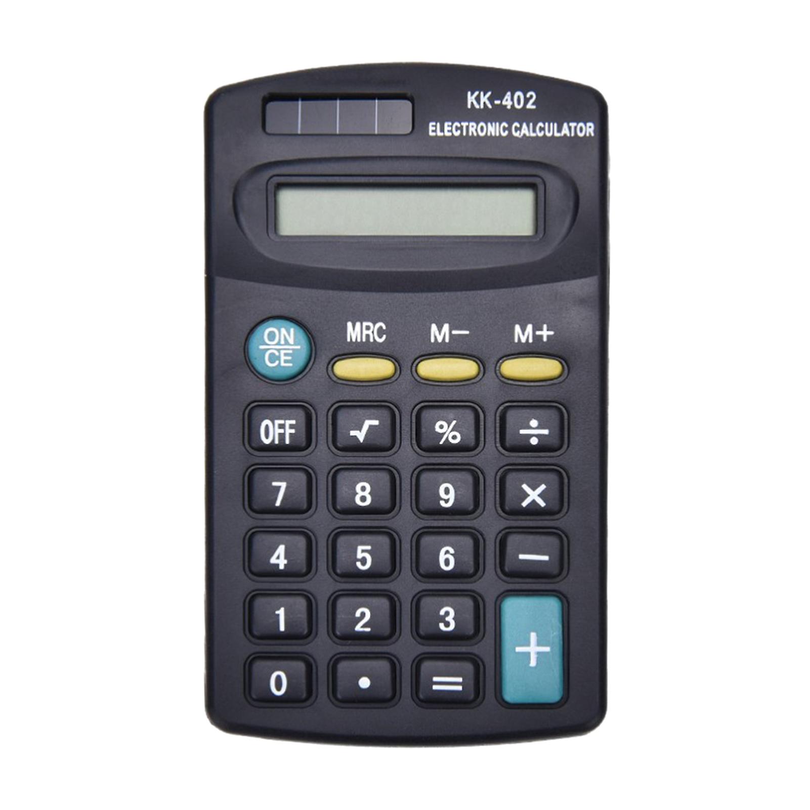 Mini Calculator 8-digit Lcd Display Small Calculator Cute Pocket Size 4.37x2.44'' For Students Use Portable Office Home School Account Financial Calcu