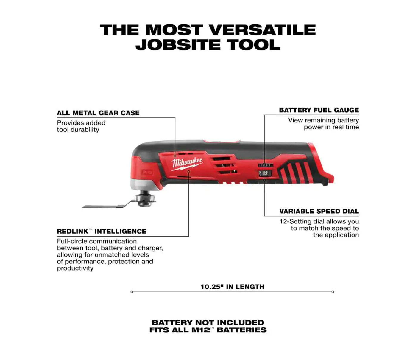 Milwaukee 2429-21XC-2426-20 M12 12-Volt Lithium-Ion Cordless Sub-Compact Band Saw Kit W/ M12 Multi-Tool