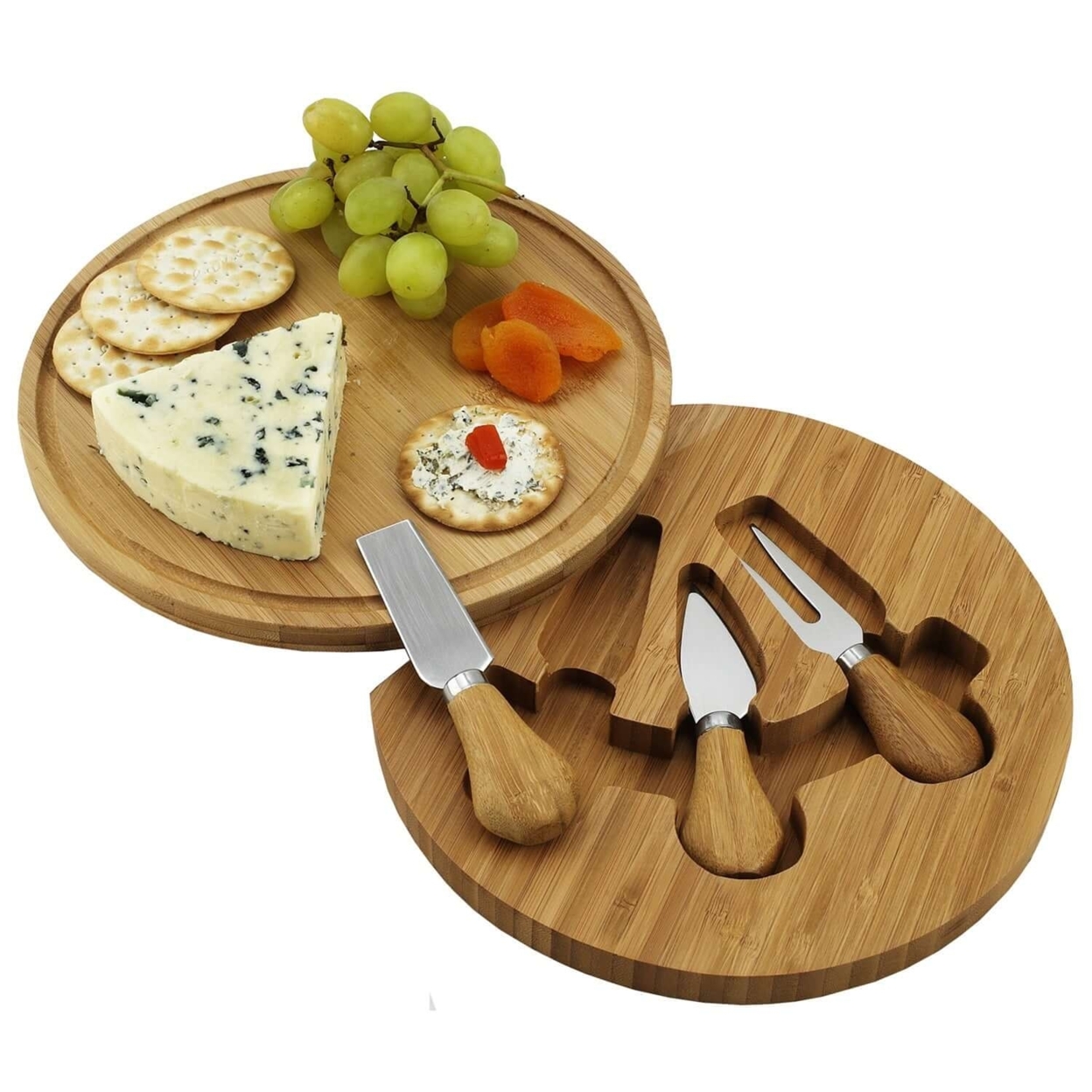 Picnic at Ascot Organic Bamboo 'Feta' Cheese Board