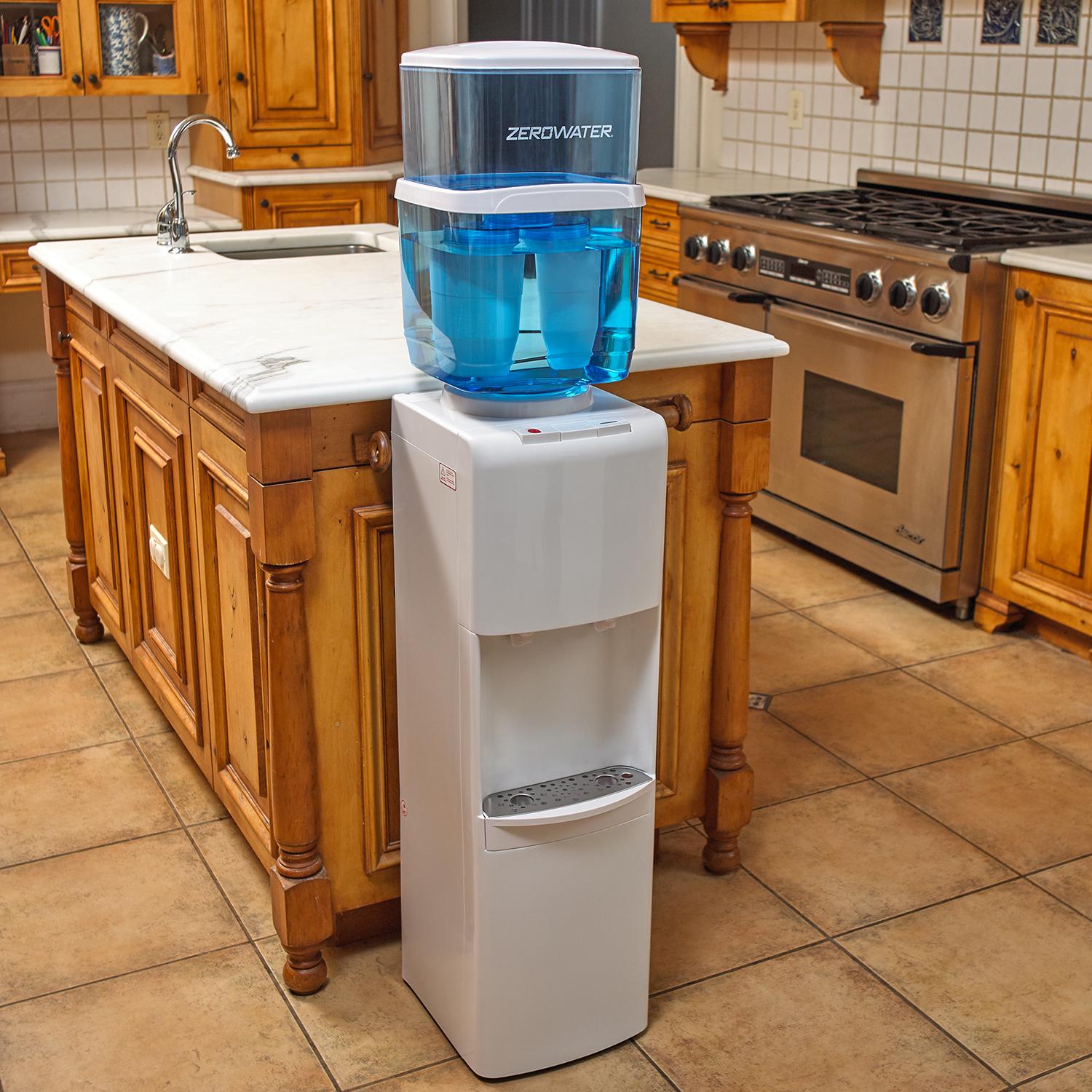 ZeroWaterA 5-Gallon Water Cooler Filter System (Water Cooler Not Included) ZJ-004  Blue