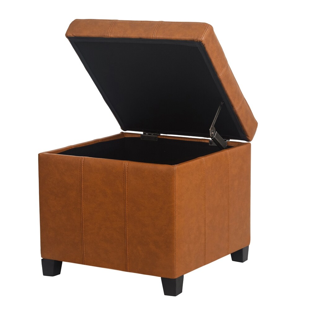 Adeco Storage Ottoman 18\