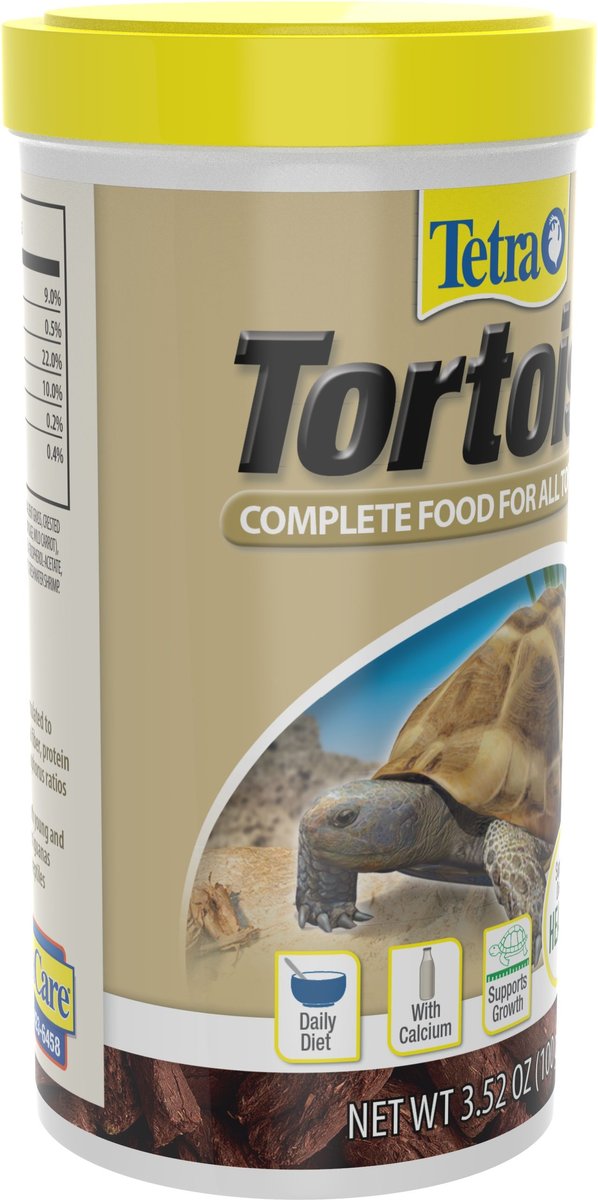 Tetrafauna Tetra Tortoise Food， 3.52-oz jar