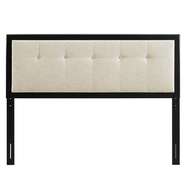 Draper Tufted Fabric and Wood Headboard - - 32028874