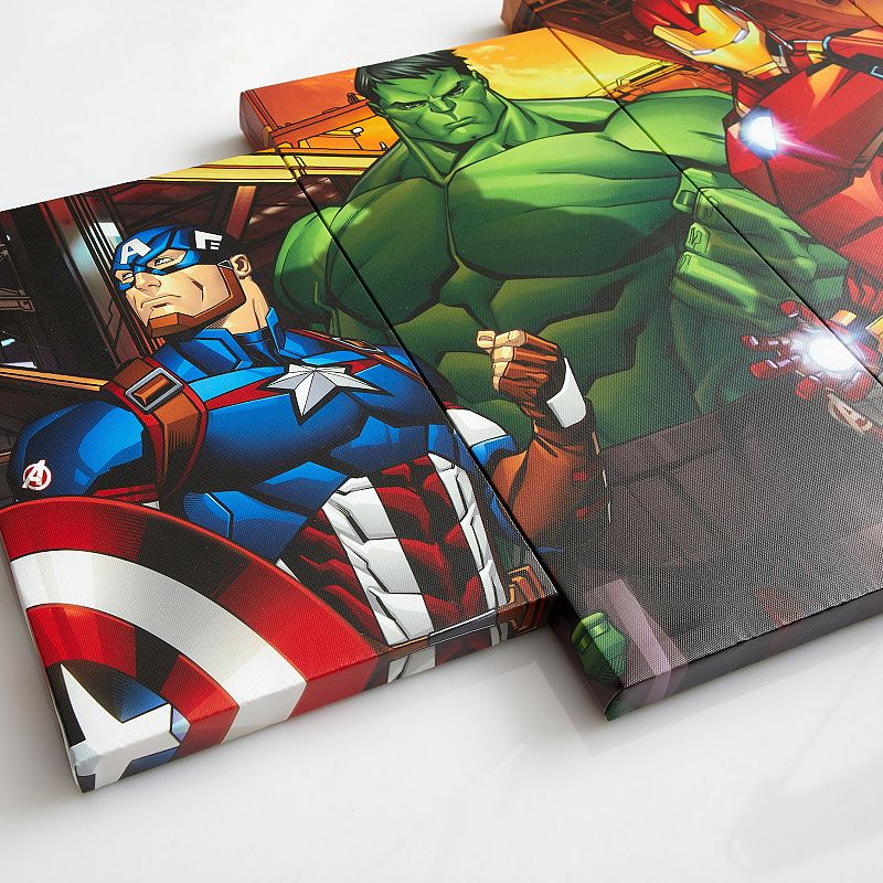 Idea Nuova Marvel Avengers Canvas Wall Art 5-piece Set