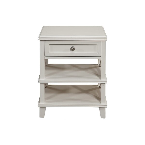 Alpine Potter 1 Drawer Nightstand - - 13010042