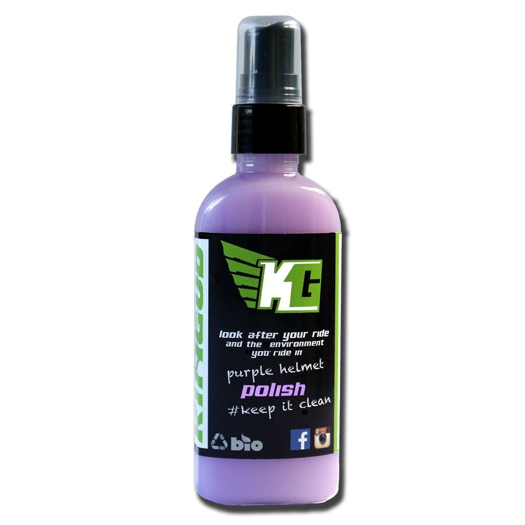 Kingud Purple Helmet Polish 100ml
