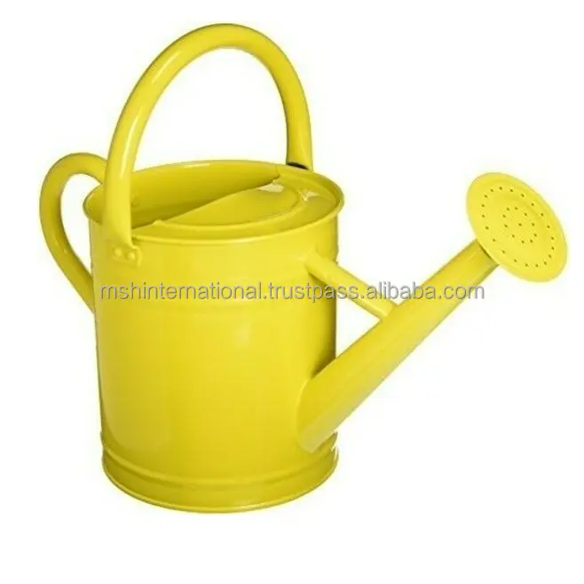 Factory Made Galvanized Metal Iron Mini Watering Can Retro Straight Potted Flower Watering Can