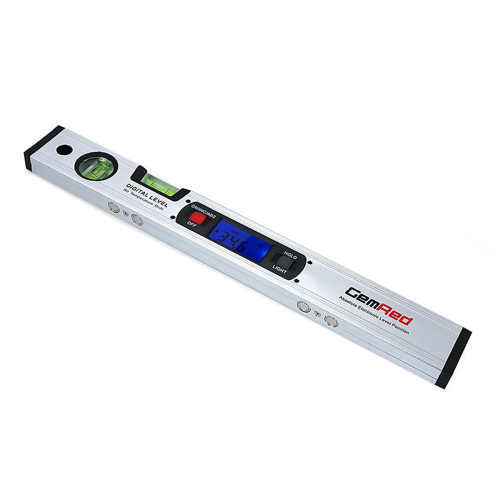 Gemred Digital Level Spirit Level Angle Finder With Magnetic 16'' Long Leveling Instrument With Vertical and Horizontal Spirit Bubble No.246120