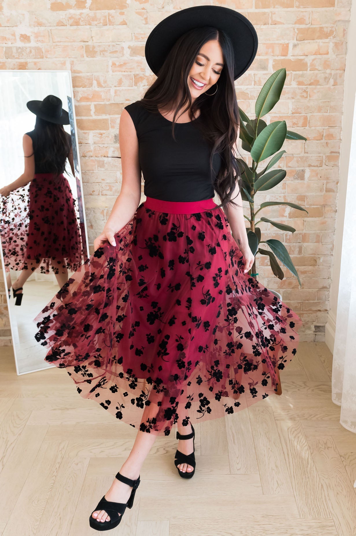 Forever Love Song Modest Tulle Skirt