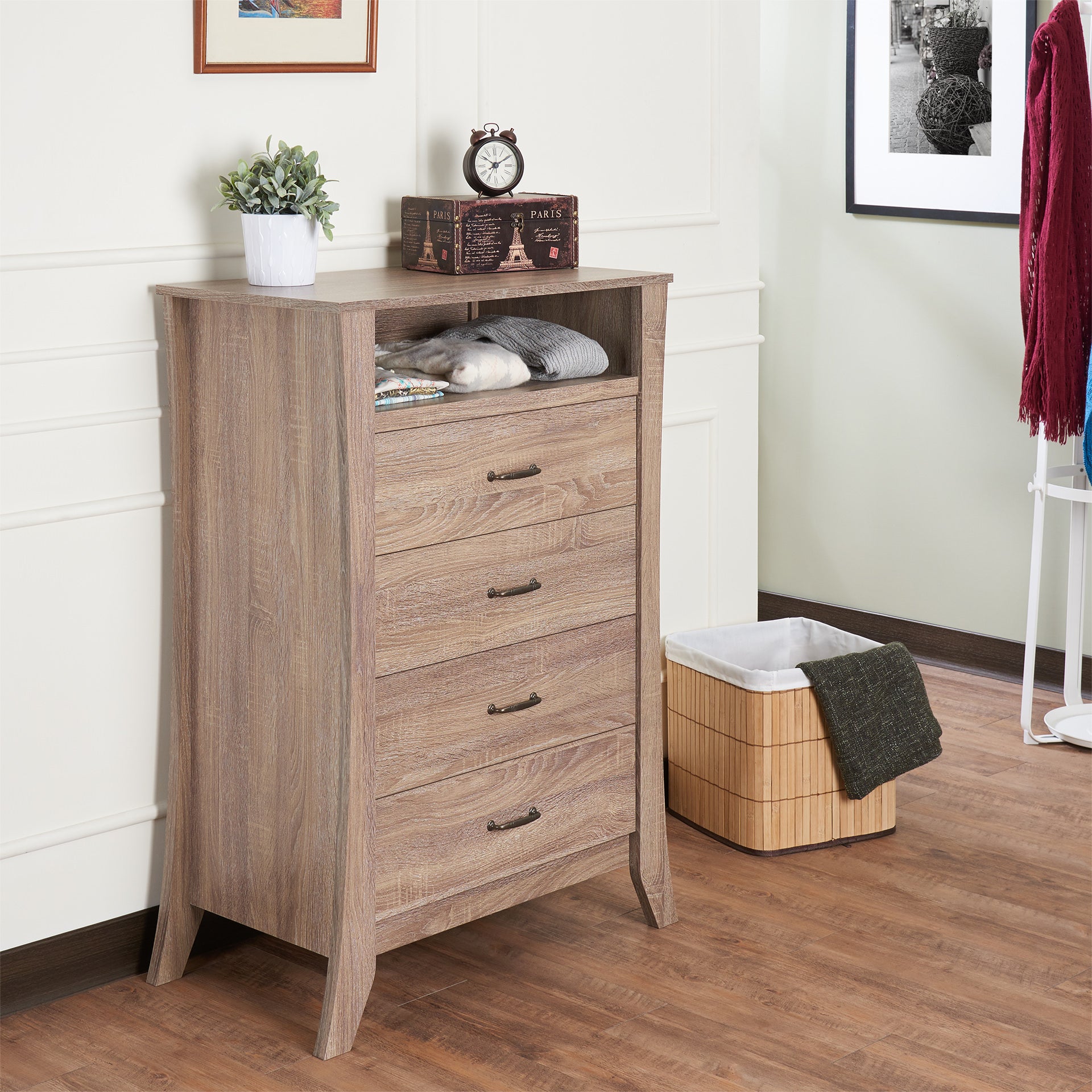 Acme Furniture Colt Rustic Natural Chest with Four Drawers